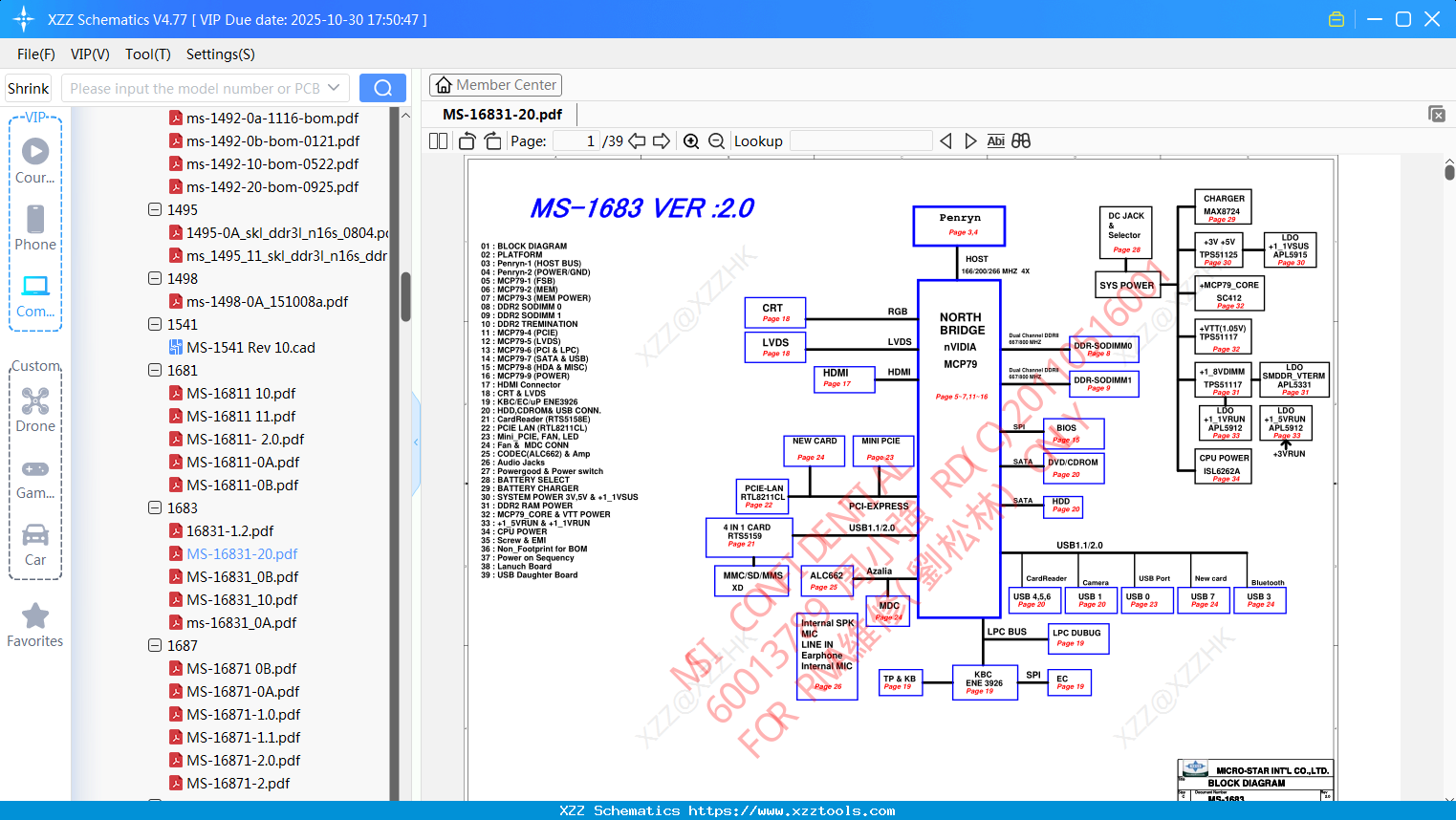 Laptop MSI MS-16831-20